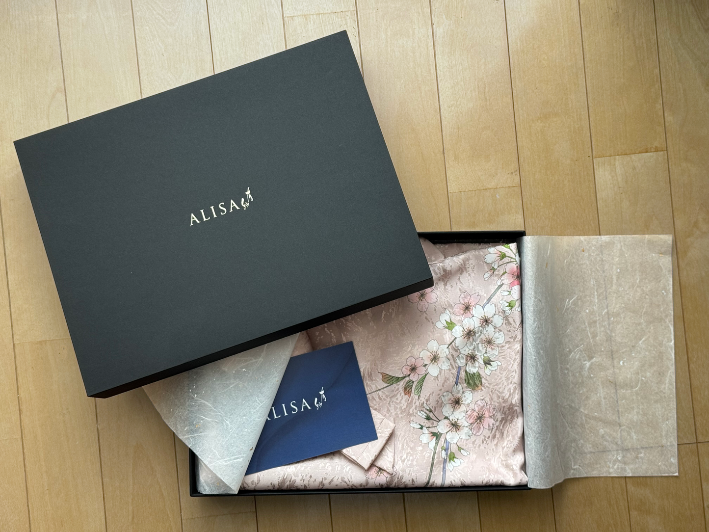Premier Silk Kimono - Sakura Pink